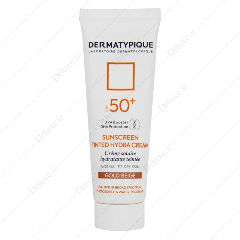 کرم ضد آفتاب SPF50 رنگی پوست خشک درماتیپیک 50 میلی لیتر
